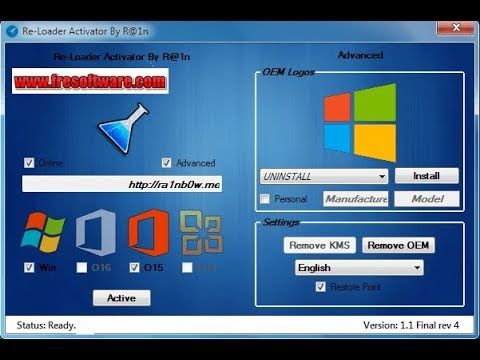 Windows [7 8 8.1 10, XP, Vista] Reloader Activator