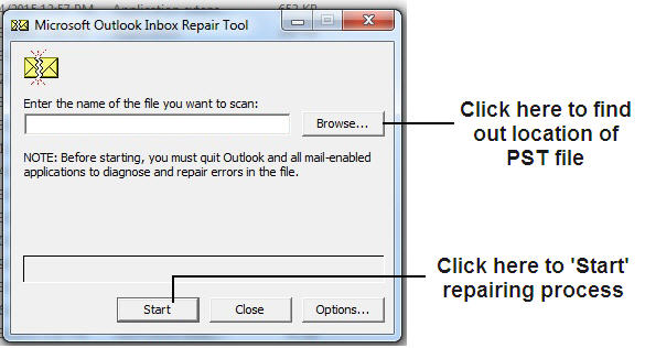 Outlook 2016 Repair Tool